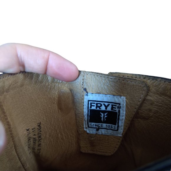 Frye Jenna Engineer Shortboot- Black - Picture 5 of 8